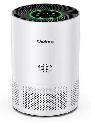 Productafbeelding van Luchtzuiveraar, H13 HEPA-filter, Wi-Fi-bediening, wit - geen Wi-Fi, 2,0 kg