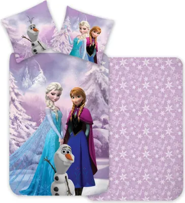Produktbild von Disney Frozen Bettwäsche-set Mehrfarbig  Mehrfarbig One Size