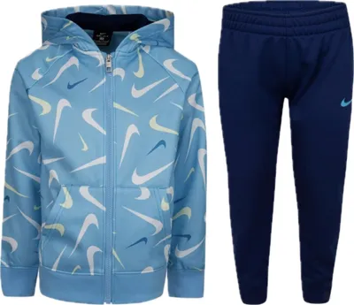 Produktbild von NIKE SWOOSHFETTI Track-Suit Trainingsanzug Jacke+Hose Gr. 104-110