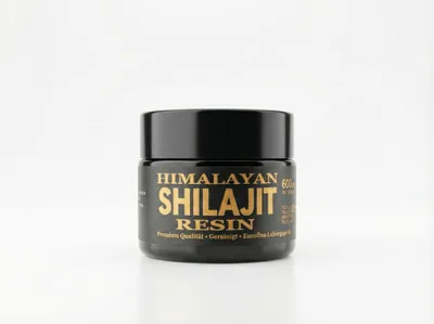 Produktbild von Himalayan Shilajit Resin 50g von Gentlemans-Selection –  | Gereinigt & Labor