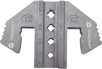 Produktbild von TOOLCRAFT PLE-IQ3 Crimpeinsatz Solar-Steckverbinder 6.0 bis 1.5 mm² Passend für Marke (Zangen) TOOLCRAFT PZ-500
