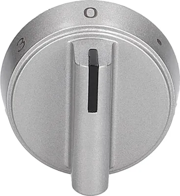 Produktbild von easyPART passend für 9070453 Amica Drehknopf silber für Herd