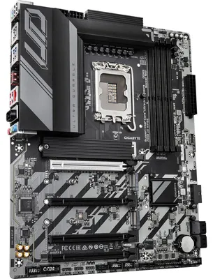 Produktbild von GIGABYTE Z890 UD WIFI6E Mainboard - Unterstützt Intel Core Ultra (Serie 2) CPUs, 12+1+2 Phasen VRM, bis zu 8800MHz DDR5 (OC), 1xPCIe 5.0 + 2xPCIe 4.0, Wi-Fi 6E, 2.5GbE LAN, USB 4, Intel, LGA 1851 (Socket V1), Intel Core Ultra (Series 2), LGA 1851, 256 GB, DDR5-SDRAM