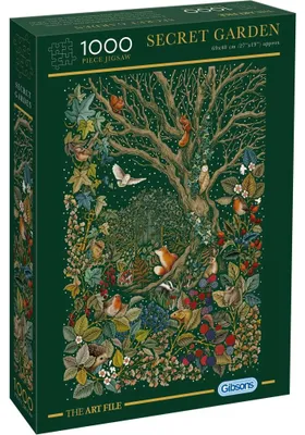 Obrázek produktu pro Gibsons The Art File Secret Garden, 1000 kusů