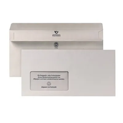 Obrázok produktu pre BONG 08905013 Briefumschlag,dl C5/6,rc,skl,