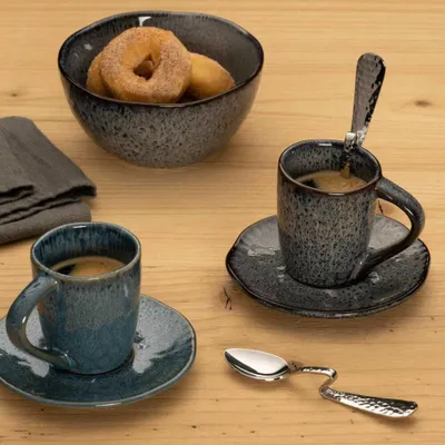 Image de Leonardo Cuillère à espresso Matera courbée, cuillère à café, acier inoxydable 18/10, argenté, 11 cm, 071063