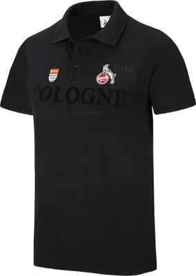Produktbild von 1. FC Köln Poloshirt „Schwarzer Weg“ Gr. XL