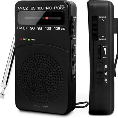 Produktbild von Tragbares Batterieradio AM/FM Starkes Signal
