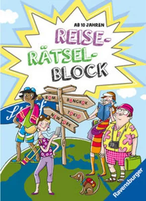 Immagine prodotto di Reise-Rätselblock ab 10 Jahren