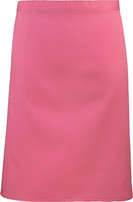 Produktbild von Premier Workwear PR151 | Bistroschürze - 70 x 50 cm - Hauswäsche: bis 60 °C - Farbe: Fuchsia (ca. Pantone 219) - Größe: 70 x 50 cm