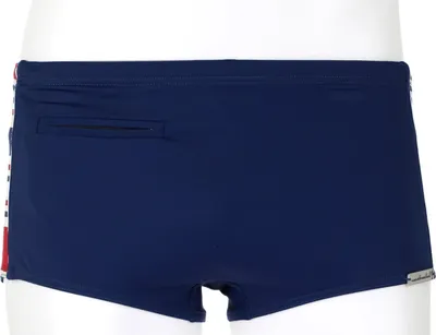 Produktbild von Wavebraker Badehose Boxer blau/rot/weiss 6