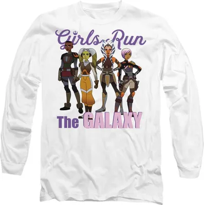 Imagen del producto de Camiseta uni "Galaxy Girls" de Ahsoka para hombre/mujer, modelo TV14467 (talla L), color blanco
