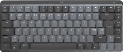 Obrázek produktu pro Logitech 920-010782, Bezdrátový, RF bezdrátové + Bluetooth, Mechanický spínač, QWERTY, LED, Grafit
