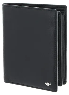 Productafbeelding van Elzusha - Billfold Portemonnee met Muntvak en RFID Bescherming Zwart