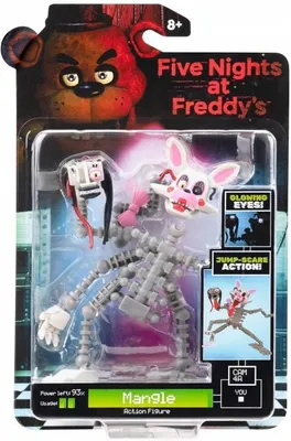 Image de FNAF, Five Nights at Freddy's, figurine Mangle, 12 cm - FNF0001 FNF0100