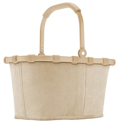 Produktbild von Reisenthel carrybag xs mini, Beige, Polyester, Einkaufswagen, Muster, Punktmuster, 5 l