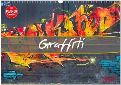 Produktbild von Graffiti (Wandkalender 2026 DIN A3 quer), CALVENDO Monatskalender