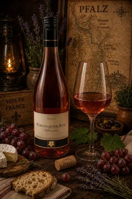 Produktbild von Portugieser Rosé Herrenberg Honigsäckel