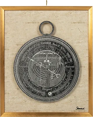 Zdjęcie produktu dla Obraz MYSTERY CLOCK 50x60 cm