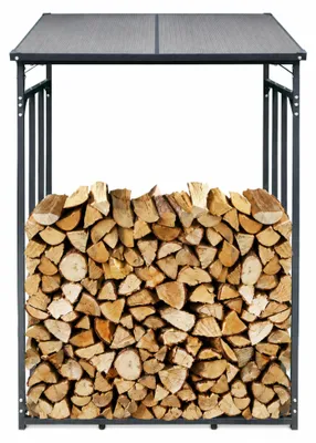 Produktbild von SCHMIDT security tools Brennholzregal 130x70x185cm Stahl Kaminholzregal