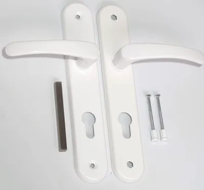 Produktbild von Beschläge Griff MICHAELA + Griff für Einsatz, 90 mm, weiß