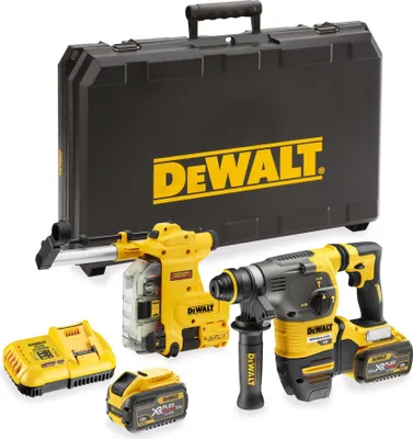 Zdjęcie produktu dla DeWALT DCH335X2, Czarny, Żółty, 3 cm, 1000 RPM, 3,5 J, 4480 bpm, 1,3 cm