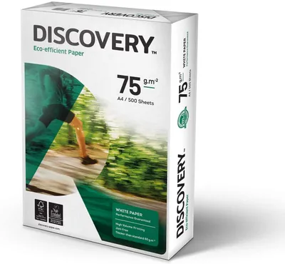 Produktbild von Discovery Multifunktionspapier 75g/m² DIN-A3 - 500 Blatt weiß