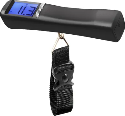 Produktbild von Akashi, Pèse-bagage Digital 50Kg LCD 4 Einheiten, Schwarz