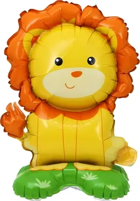 Produktbild von Folienballon Aufsteller 3D, Löwe ca. 39*58 cm