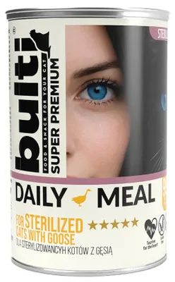 Produktbild von Katzenfutter - feuchte Katzennahrung - Daily Meal Hähnchen - 400g sterilisiertes Katzenfutter