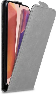 Produktbild von Cadorabo Hülle für Samsung Galaxy NOTE 20 Schutz Hülle in Grau Flip Etui Handyhülle Case Cover