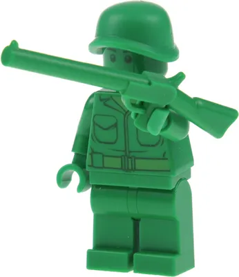 Produktbild von 1x Lego Minifigur Toy Story Soldat Army Man grün Helm Gewehr 30071 30141 toy001