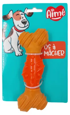 Obrázok produktu pre Aimé Bambusová hračka pre psov, žuvacia kosť, 15 cm