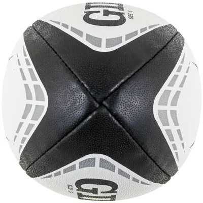 Zdjęcie produktu dla Piłka treningowa do rugby Gilbert G-TR4000, czarna, rozmiar 4, zestaw 5 sztuk