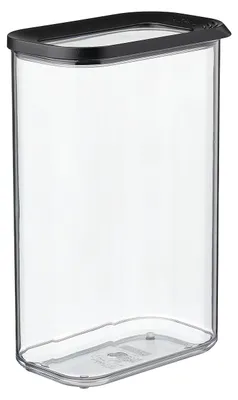 Produktbild von Mepal 6 Stück vorratsdose modula 2000 ml - schwarz 106911040400