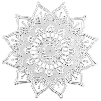 Stanzschablone Ornament 2, Ø 10,2 cm, für Stanzmaschinen