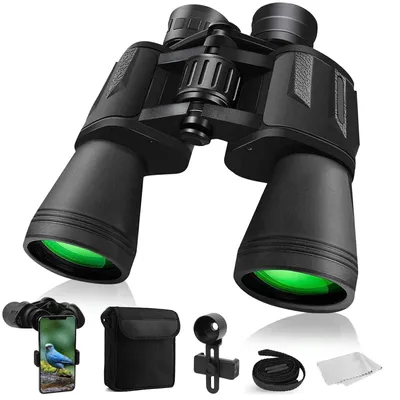 Obrázok produktu pre Elzusha - Ďalekohľad 20x50 HD, vodotesný, s hranolom BAK4 a šošovkami FMC