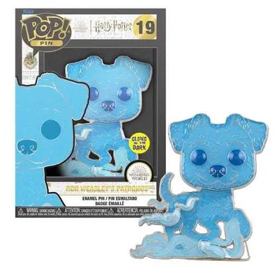 Produktbild von Funko Harry Potter POP! Pin Ansteck-Pin Patronus Ron Weasley 10 cm