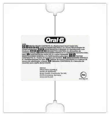 Immagine prodotto di Testine Oral-B - 3D White CleanMaximizer - Confezione da 8 (FFU) - bianco