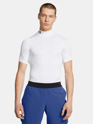 Image de T-shirt de compression pour homme Under Armour COMP MOCK, taille : XL
