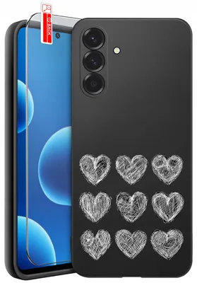 Produktbild von Hüllen für das Samsung A37 5G – Designs | Mattes Silikon-Case + 9H-Glas