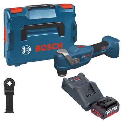 Image de Bosch GOP 18V-30 Outil multifonctions sans fil 18 V Starlock Plus Brushless ( 06018G3001 ) + L-Boxx - sans batterie, sans chargeur