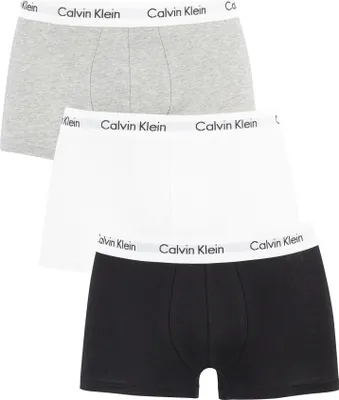 Produktbild von Calvin Klein Herren 3er Pack Low Rise Trunks, Mehrfarbig XL
