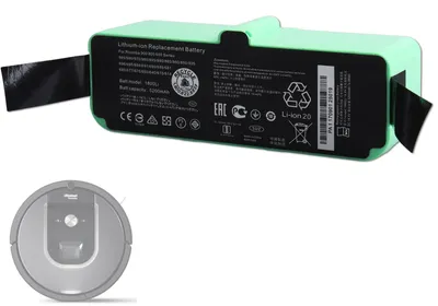 Ersatzakku 14,4 V 5200 mAh für Roomba 900/800/700/600/500 Serie