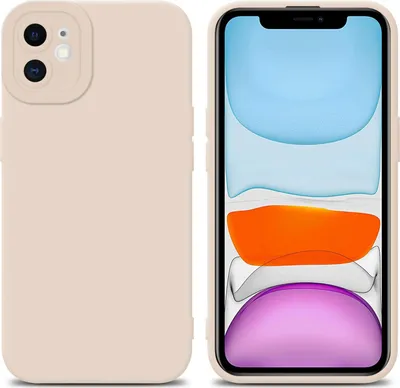 Produktbild von Cadorabo Hülle für Apple iPhone 12 Schutz Hülle in Rosa TPU Silikon Etui Case Handyhülle