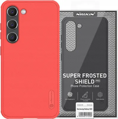 Image de Nillkin Super Frosted Shield Pro Case Samsung Galaxy S23+ Armoured Cover + Phone Stand Red