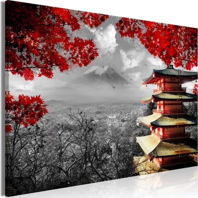 Produktbild von Italienischer Leinwand Leinwandbild - Adventure (1 Part) Wide 120x80 cm Orient c-C-0240-b-a