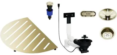 Produktbild von Blanco Komponentenset OOVALON gold 527995