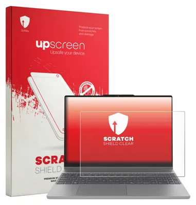 Produktbild von upscreen Schutzfolie für Lenovo IdeaPad 5a 2-in-1 Gen 11 15" Displayschutz Displayschutzfolie Folie Klar Transparent