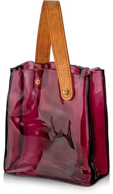 Produktbild von Rosa Glasvase 17cm mit Griff für Dekoration